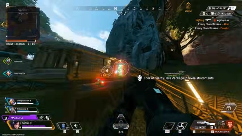 Apex Legends Cheats Reviews Apex Legends player ESP and radar in live match